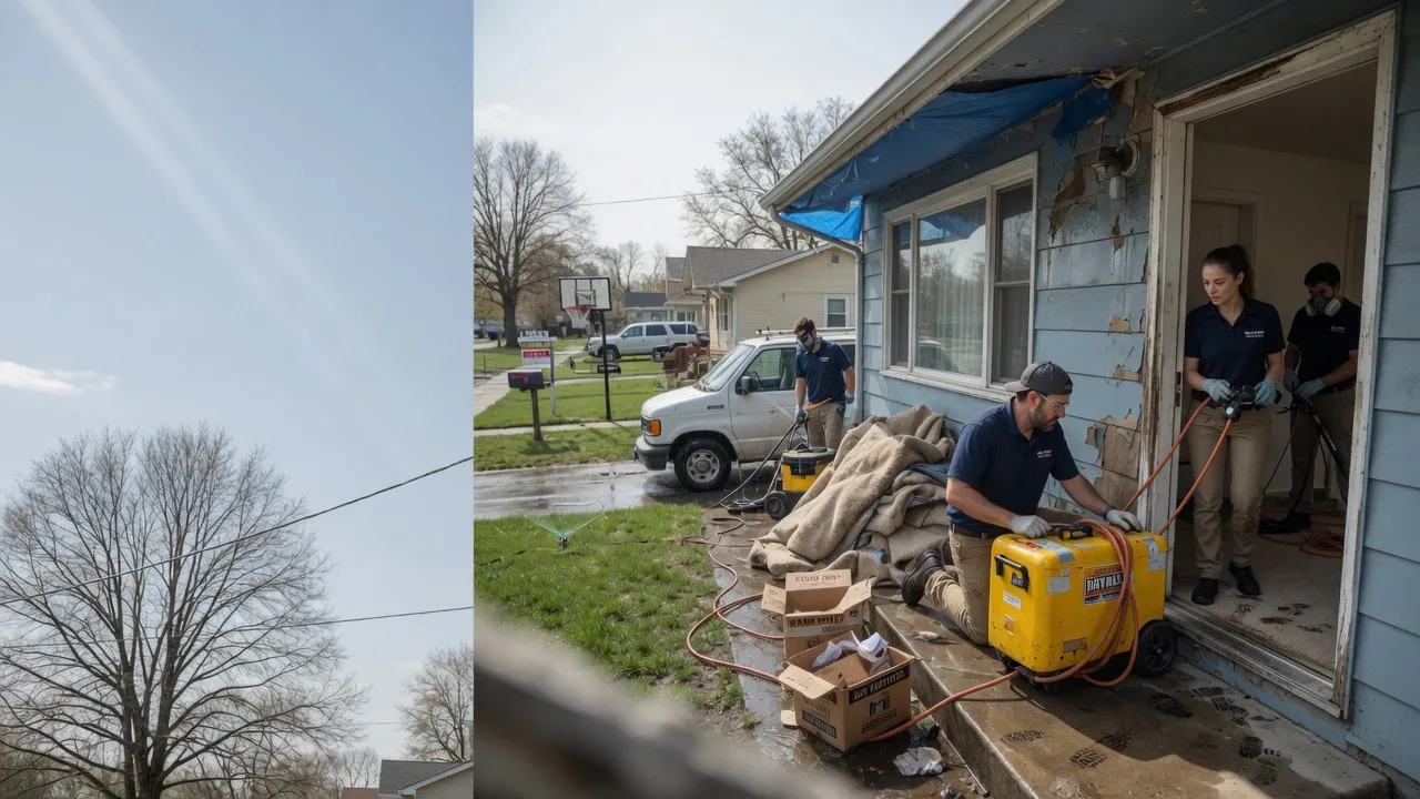 Basement Flood Cleanup in Hampton, NE near me